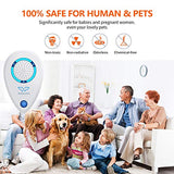 WahooArt Ultrasonic Pest Repeller, Newst Electronic Pest Repellent Plug in Indoor