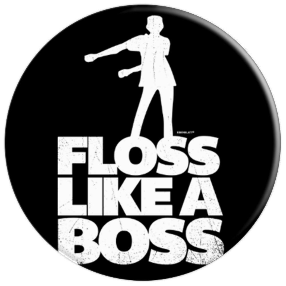 Floss Like A Boss Floss Dance Pop Socket for cool kids PopSockets Grip and Stand for Phones and Tablets