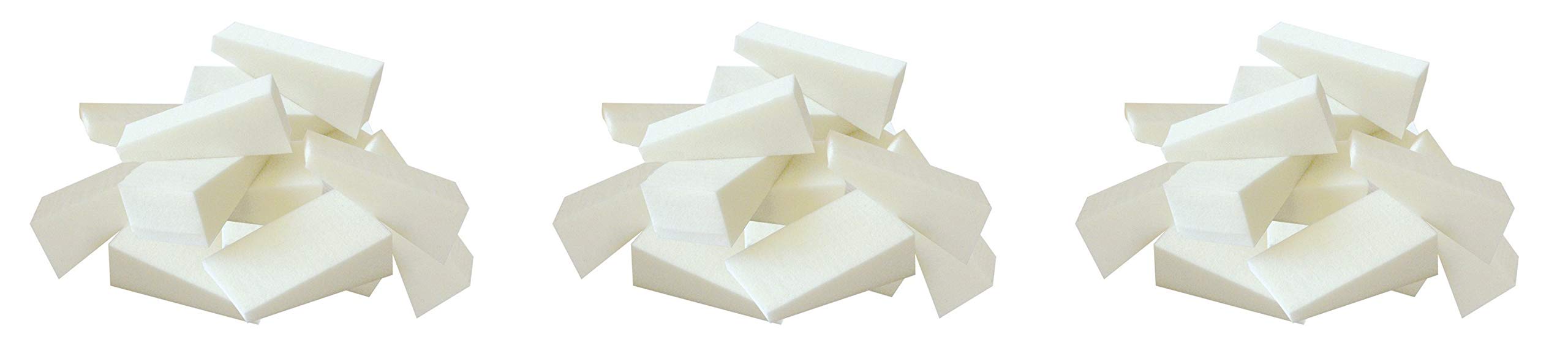 FantaSea Latex Free Foam Wedges, 100-count Bag, 3 Pack