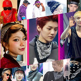 12pcs Bandanas 22 X 22 Inch 100% Cotton Novelty Double Sided Print Paisley