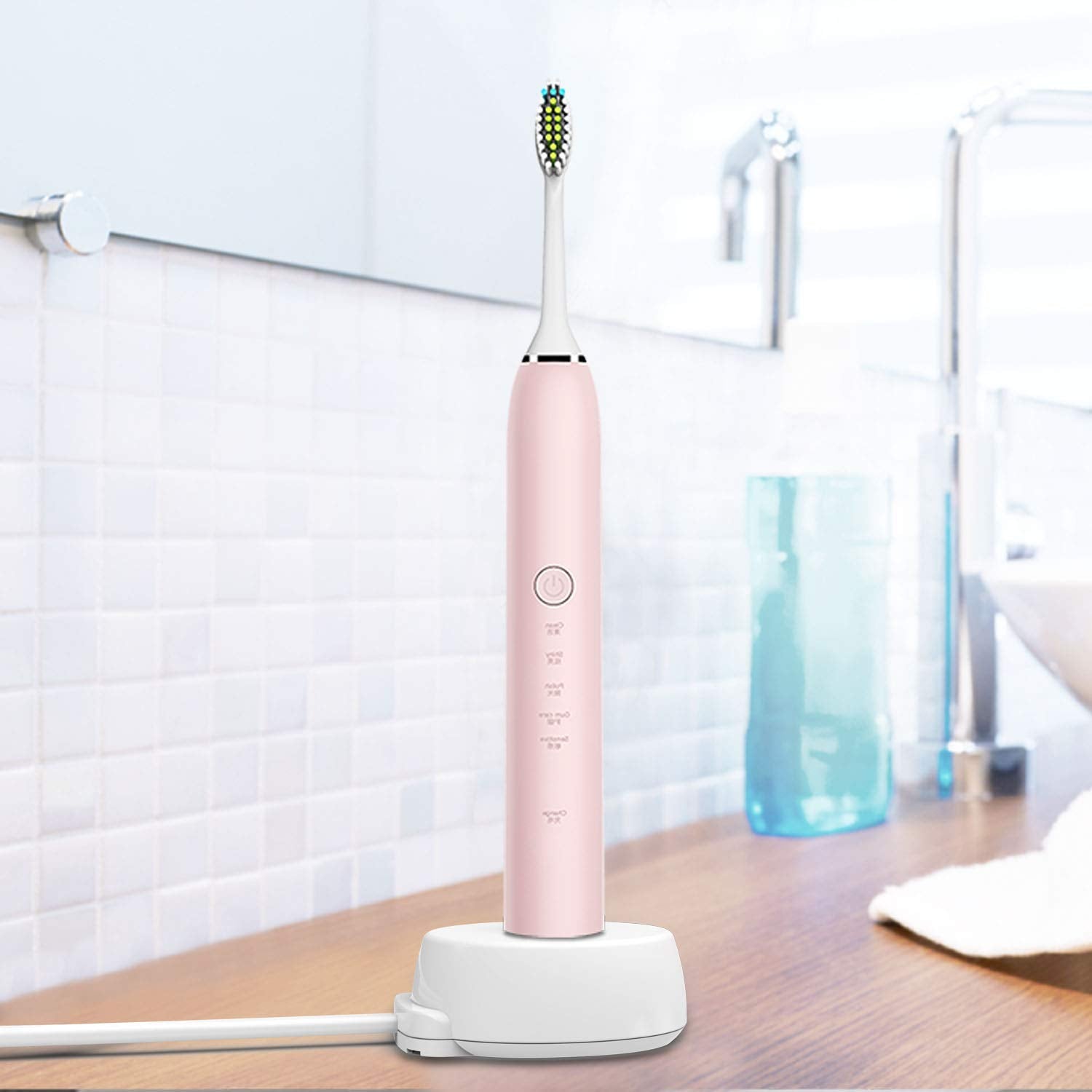 Replacement Charger Base for Braun Oral-b 3757 Electric Toothbrushes, Portable Waterproof Inductive Charger Fits Oral B Genuine Pro and Most