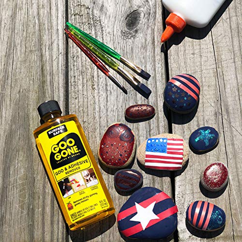 Goo Gone Original Liquid - 8 Ounce and Sticker Lifter - Surface Safe Adhesive Remover