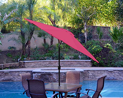 MASTERCANOPY 7.5ft Patio Umbrella Replacement Canopy Market Table Umbrella