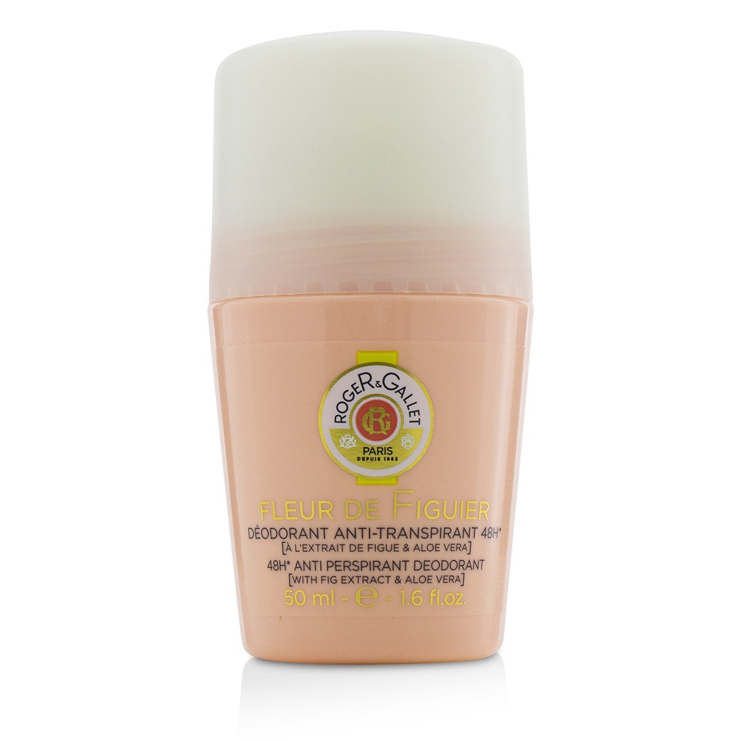 Roger & Gallet Fleur De Figuier 48H Anti Perspirant Deodorant Roll On, 1.6 Ounce