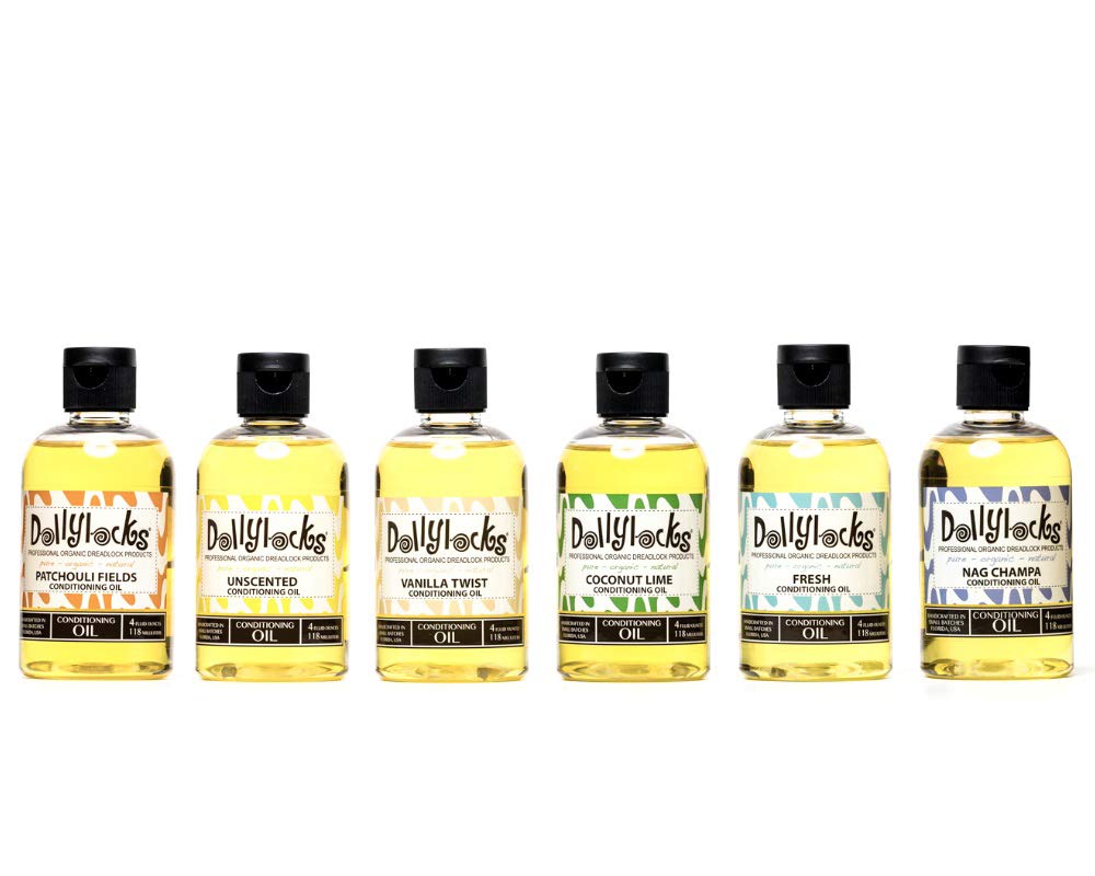 Dollylocks 4oz Patchouli Fields Dreadlock Conditioning Oil