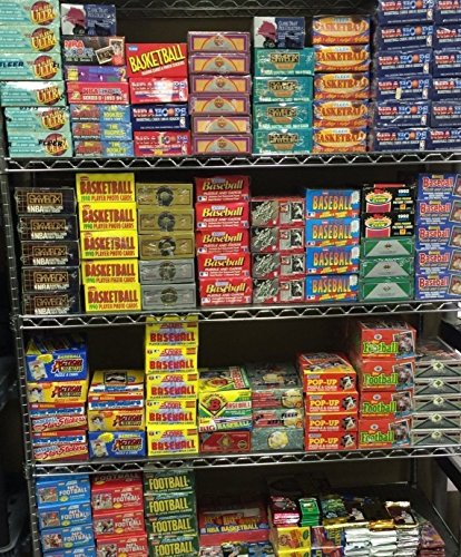 100 NBA Basketball Cards in Sealed Wax Packs - A Perfect Gift for New Collectors
