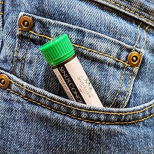 Sinus Relief Aromatherapy Nasal Inhaler - Relieves Severe Congestion, Pressure