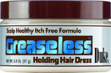Duke Greaseless Holding Hair Dress, 3.4 oz (Pack of 2)
