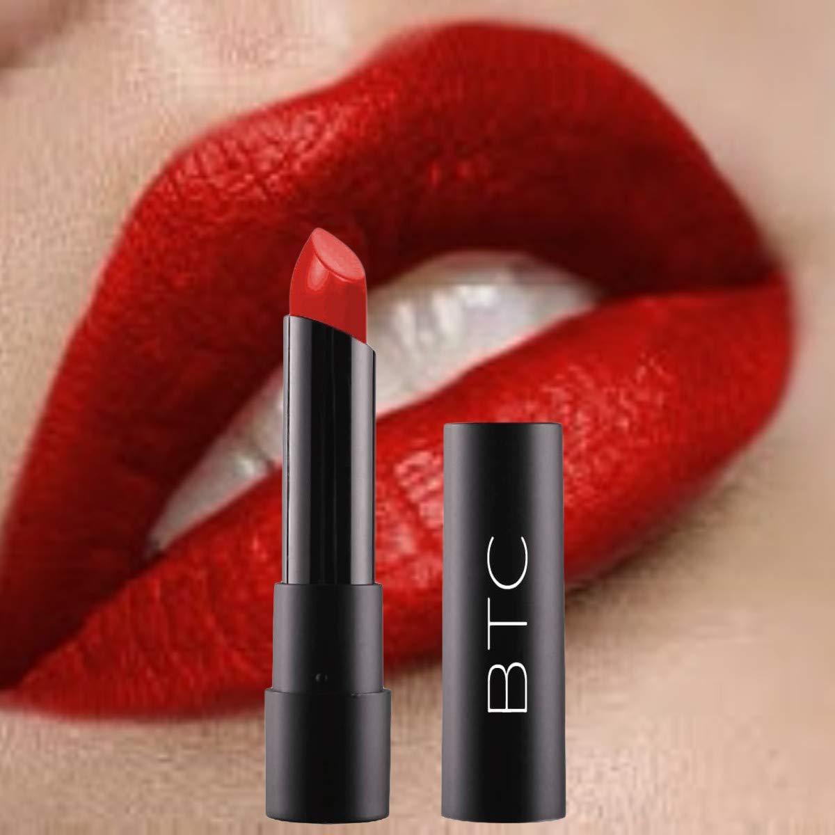 "Red Carpet Ready" Premium Satin Lipstick | By The Clique | Deep Red …