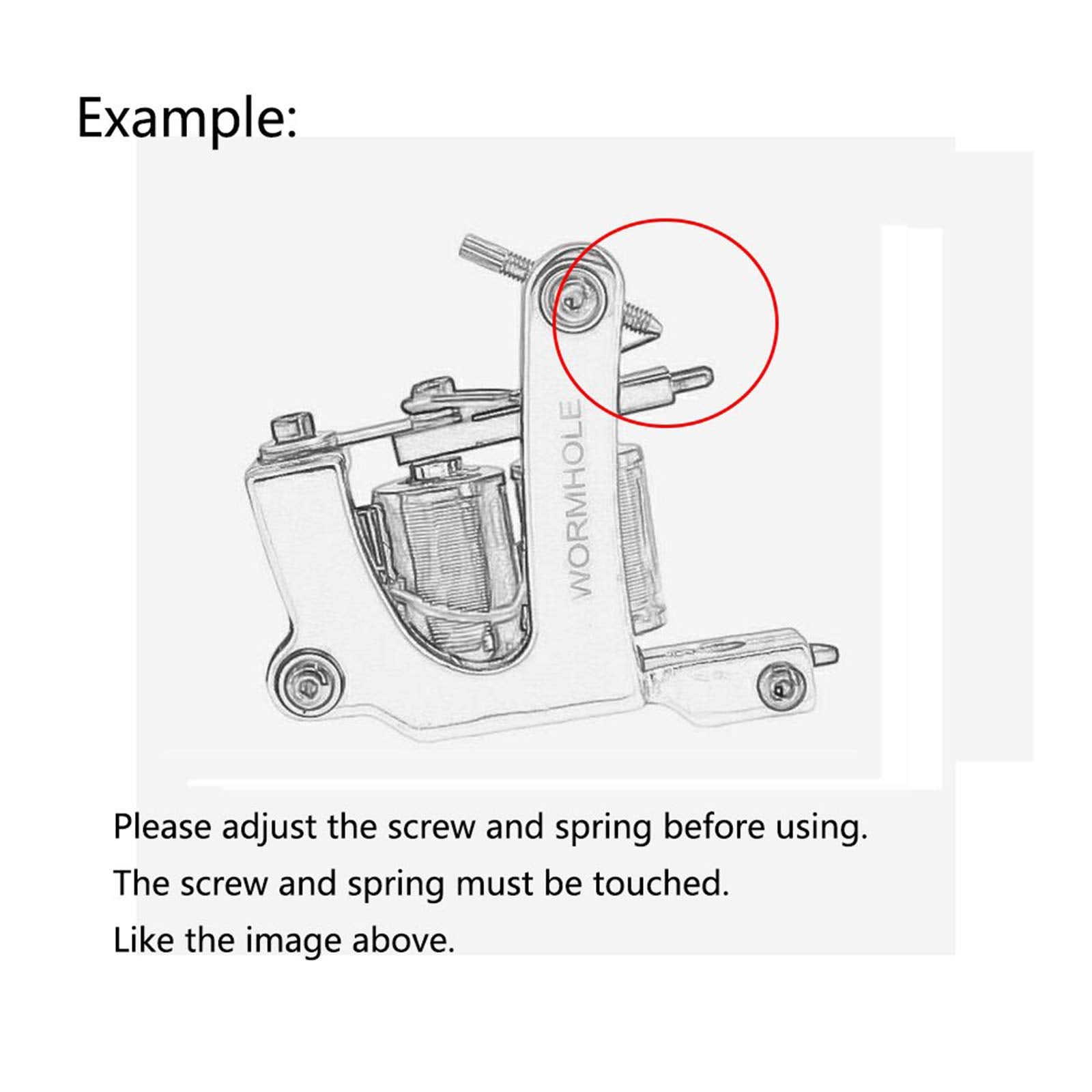 Wormhole Tattoo Complete Tattoo Kit with Case Tattoo Power Supply Kit 20 Tattoo Inks 30 Tattoo Needles 2 Pro Tattoo Machine Kit Tattoo Supplies Tattoo Kit for Beginners TK1000022