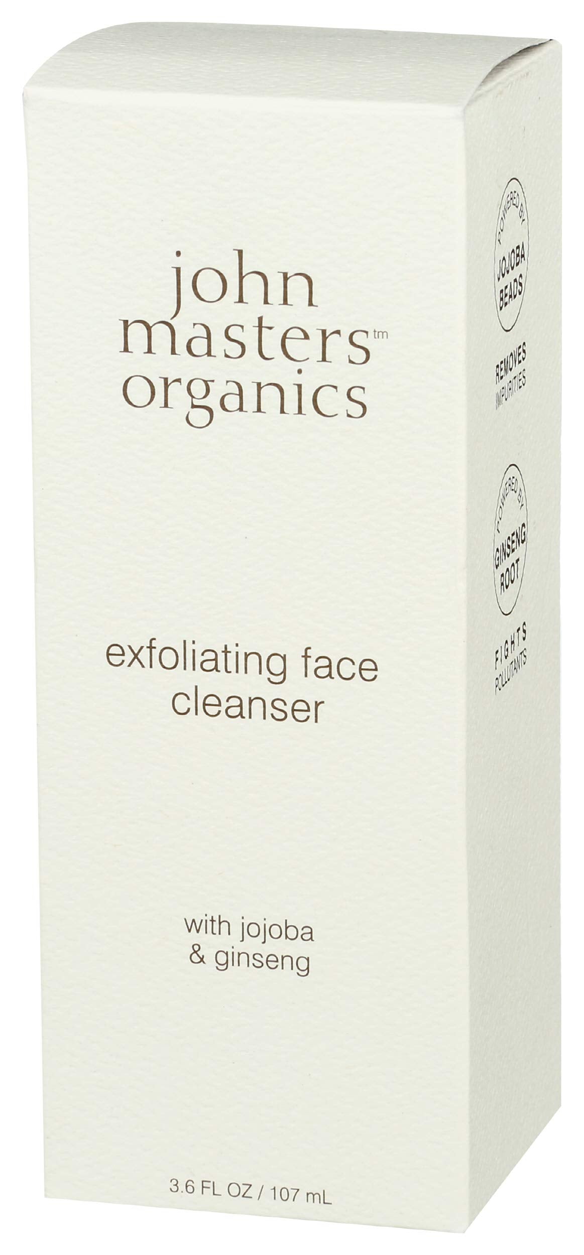 John Masters Organics - Jojoba & Ginseng Exfoliating Face Cleanser - 3.6 oz
