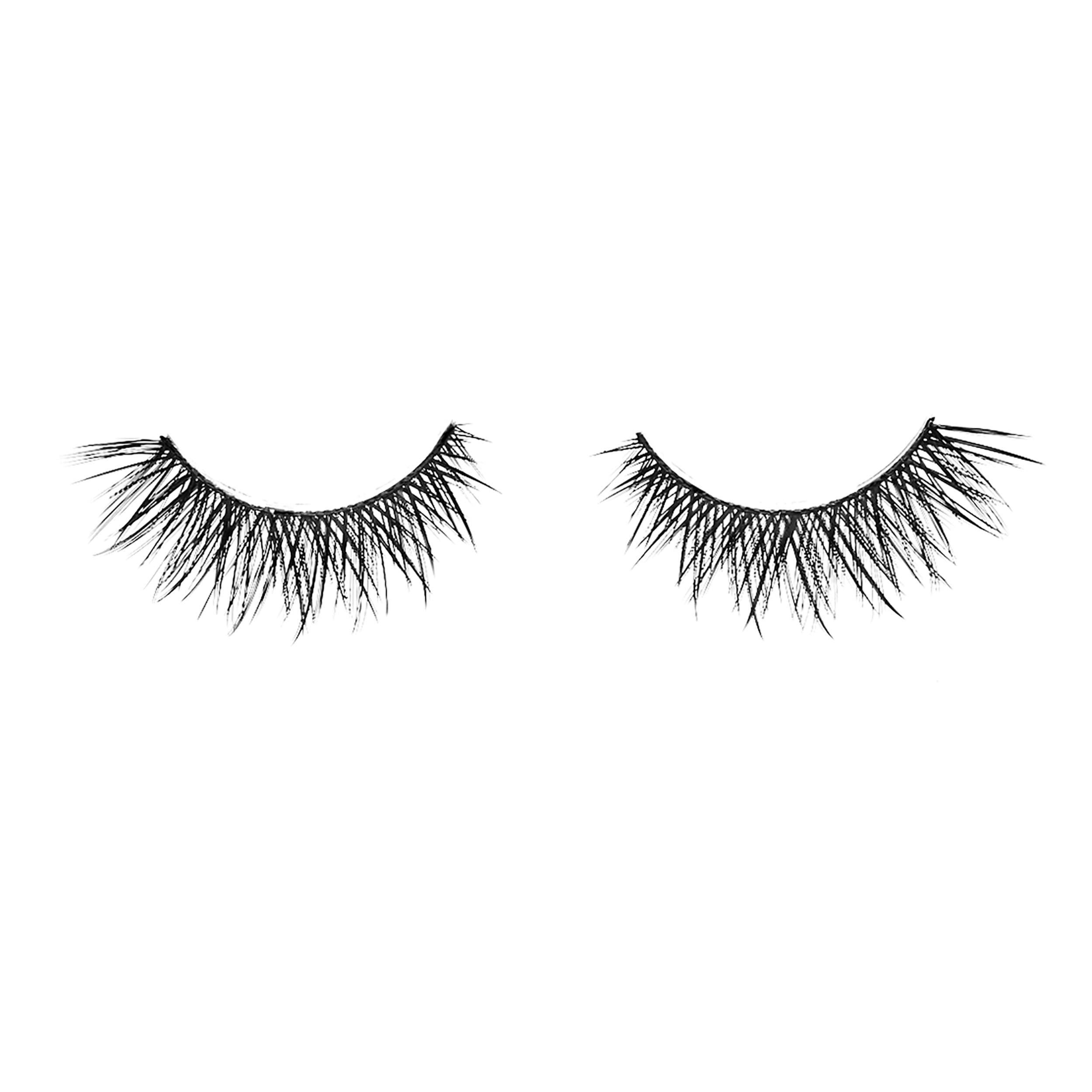 Winky Lux XXO Tinsley False Eyelash Collection, Tinsley Mortimer Collab for Reusable Glue-On False Eyelashes for a Wispy Look, Fake Eyelashes for Full Dramatic Looking Eyes, 1 Pair, Everything