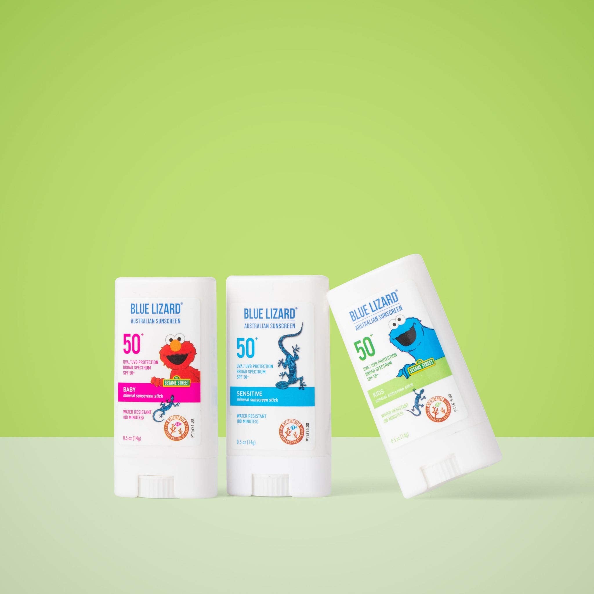 Blue Lizard Baby Mineral Sunscreen Stick with Zinc Oxide, SPF 50+, Water Resistant, UVA/UVB Protection - Easy to Apply, Fragrance Free.5 oz.