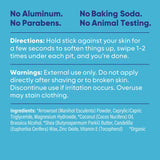 Pretty Frank Natural Deodorant Stick- Baking Soda Free Natural Deodorant for Women, Men, Teens, Kids – Paraben Sulfate Free with Arrowroot, Coconut Oil, Shea Butter, Vitamin E, Zinc – Unscented 2pk