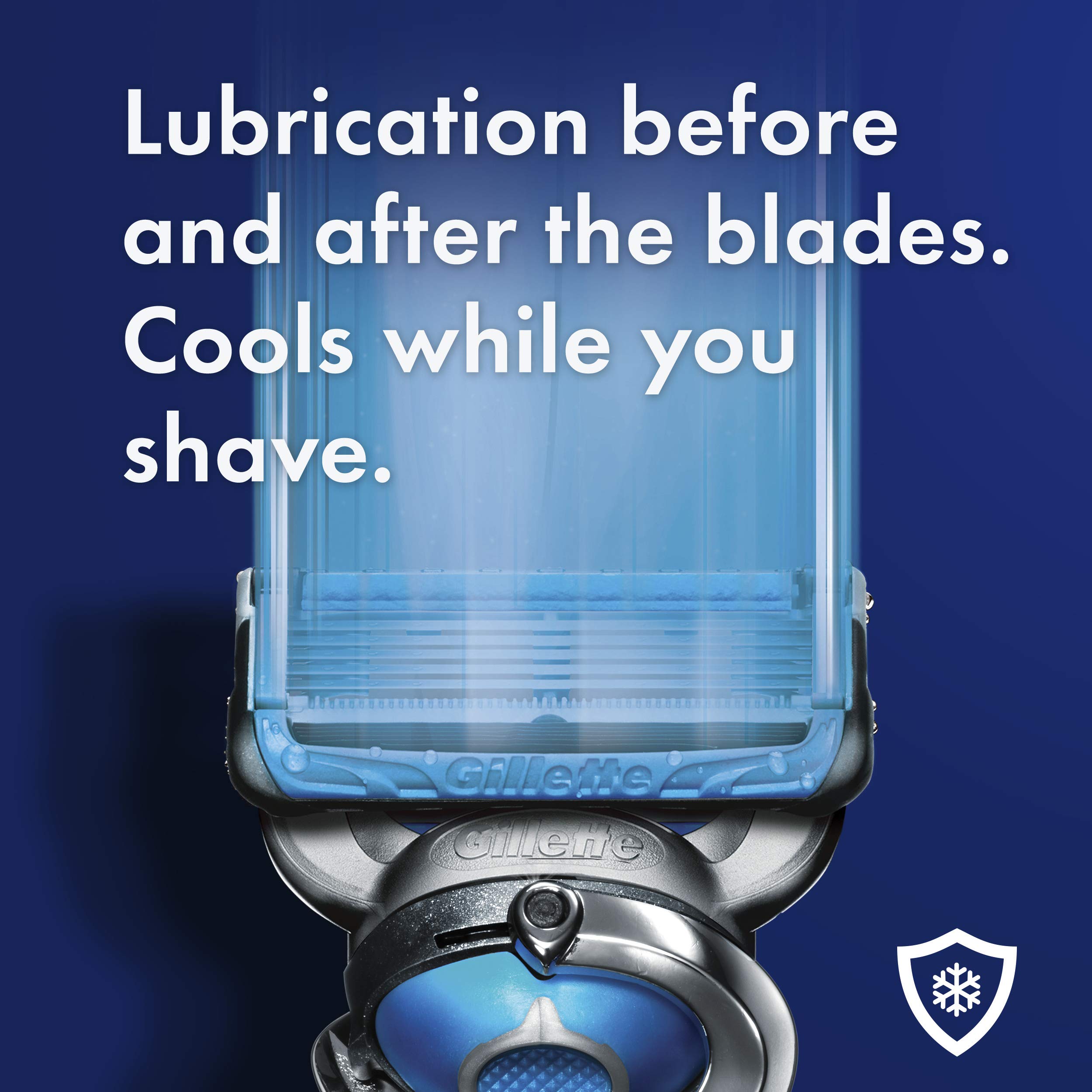 Gillette ProGlide Chill Men’s Razor Blades, 4 Blade Refills
