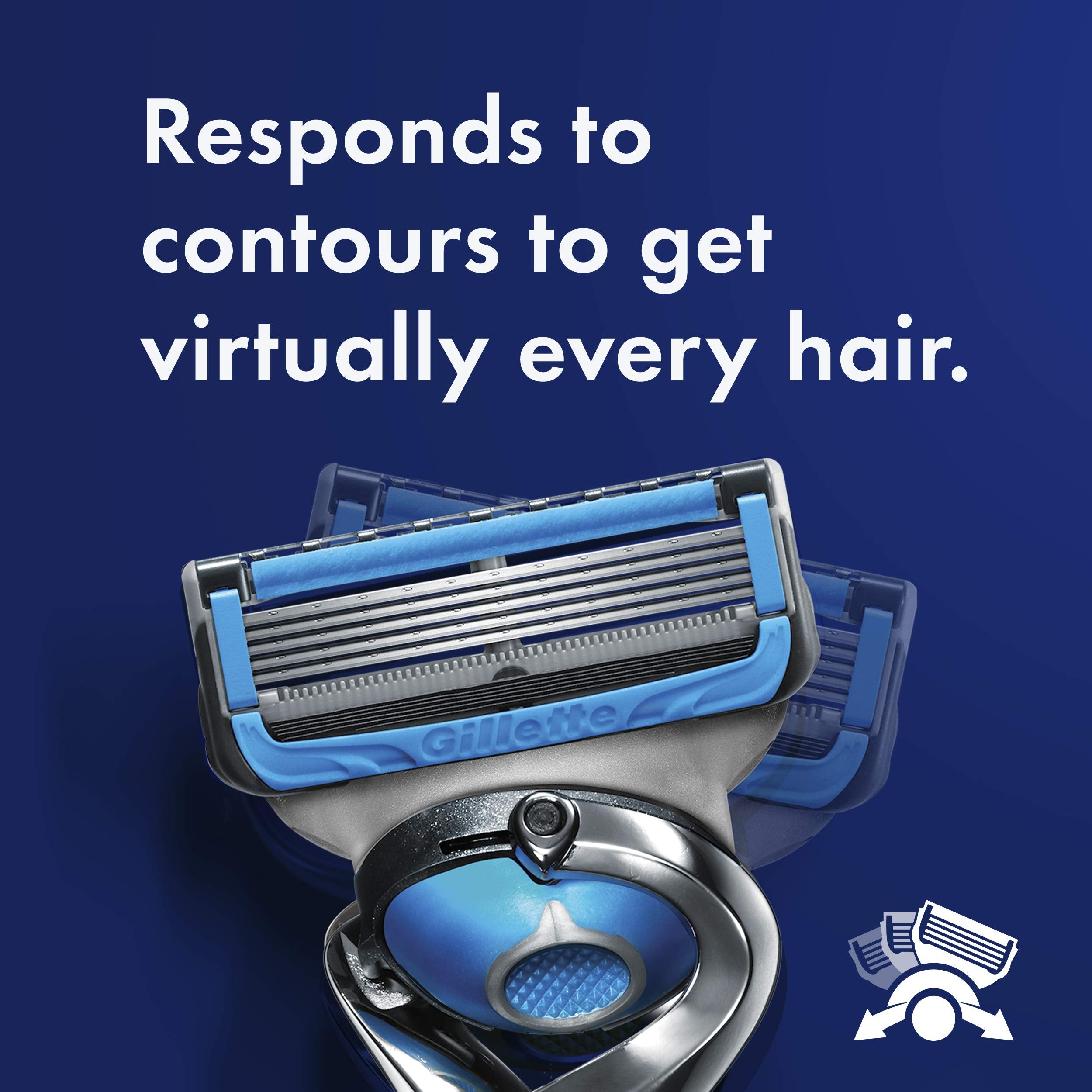 Gillette ProGlide Chill Men’s Razor Blades, 4 Blade Refills