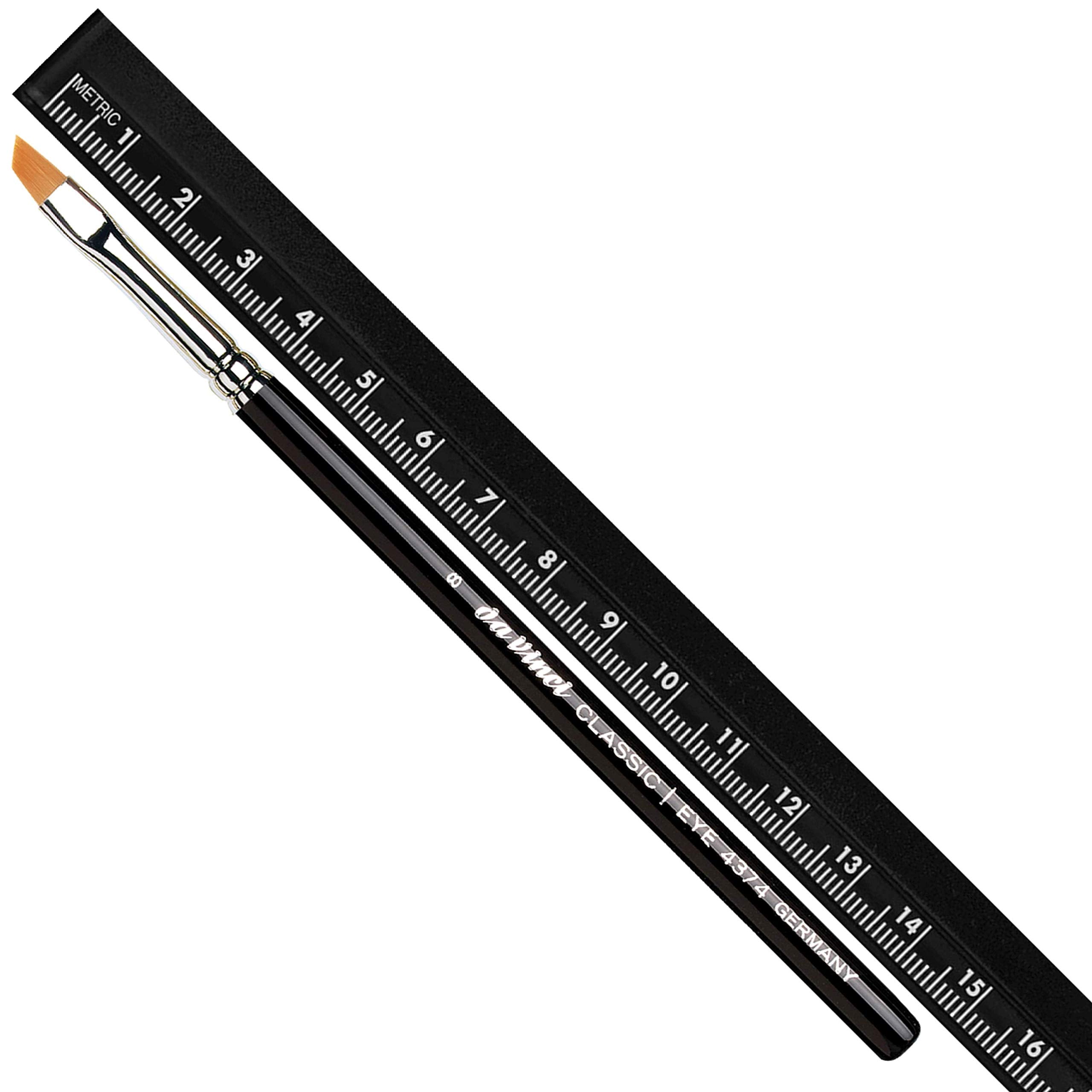 Eyeshadow Applicator in white - for area and detail work with powder & cream eyeshadow