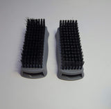 Mechanics Nail cleaning Brushes 2pk Compared to the ones of the Mac,Matco and Snap on Gear wrench tool trucks (GRAY)