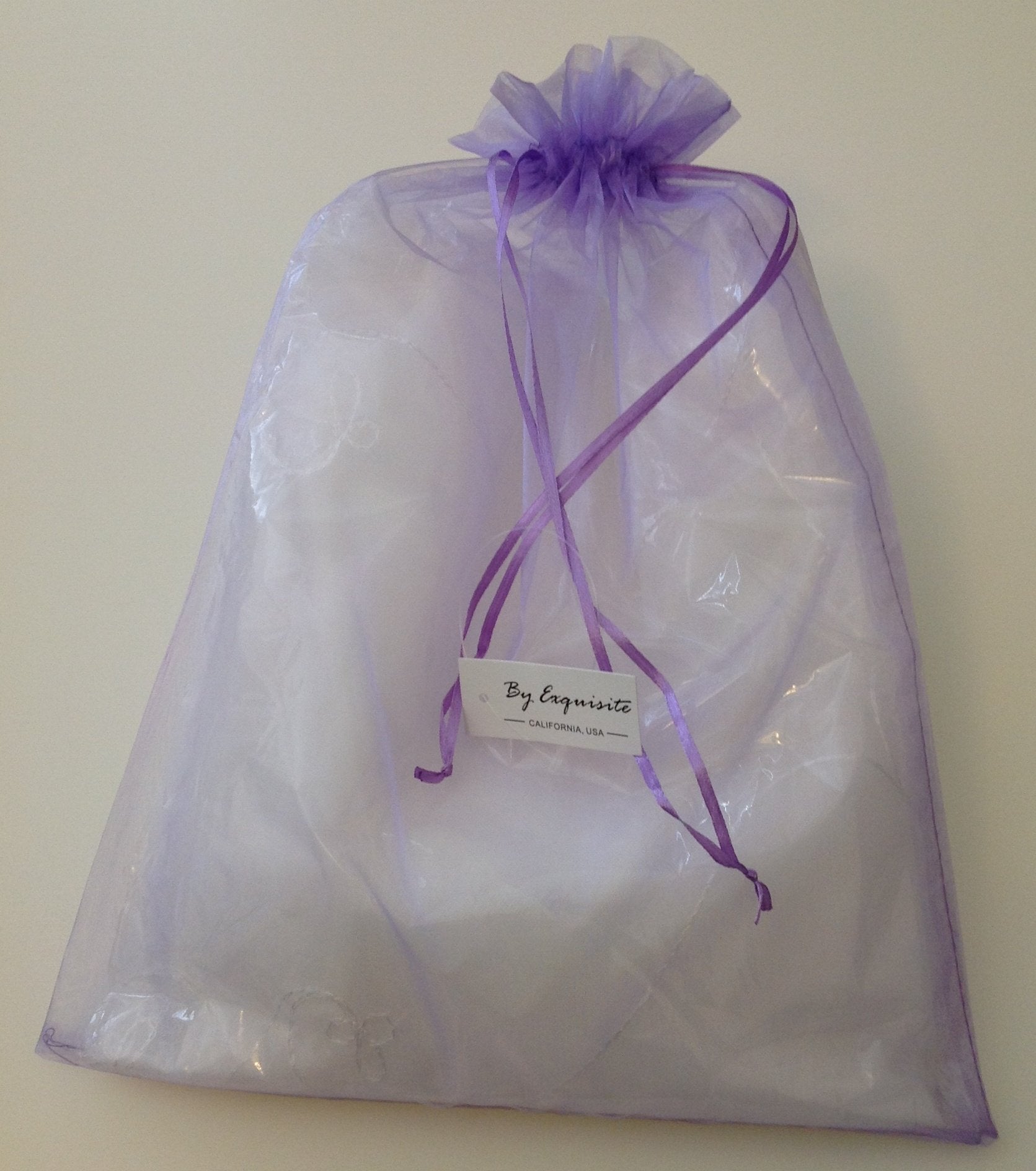 Exquisite 1t 1 Tier Bridal Wedding Veil with Flower Ribbon Trim