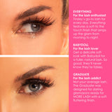 Winky Lux XXO Tinsley False Eyelash Collection, Tinsley Mortimer Collab for Reusable Glue-On False Eyelashes for a Wispy Look, Fake Eyelashes for Full Dramatic Looking Eyes, 1 Pair, Everything