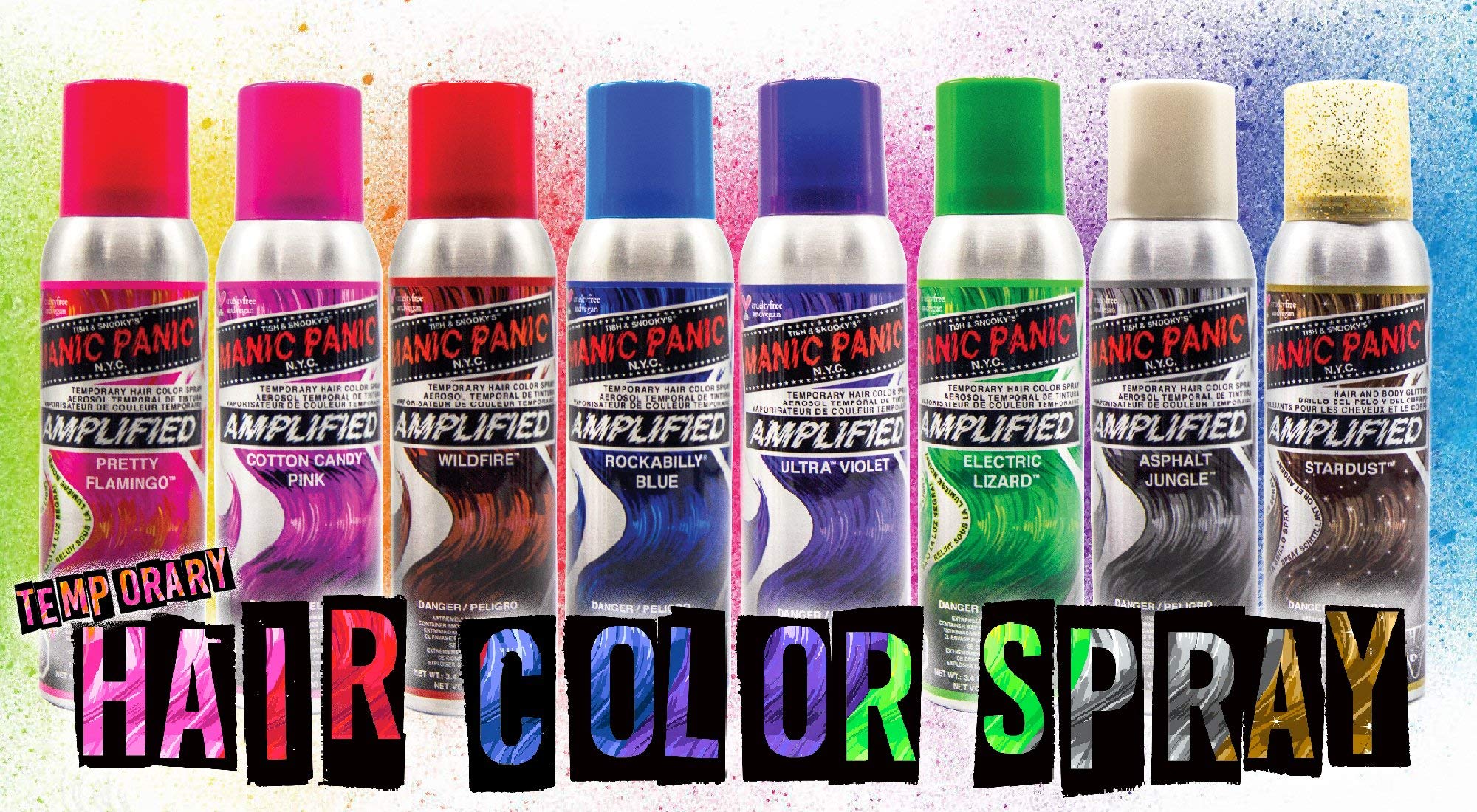 Manic Panic Stardust Body and Hair Glitter Spray