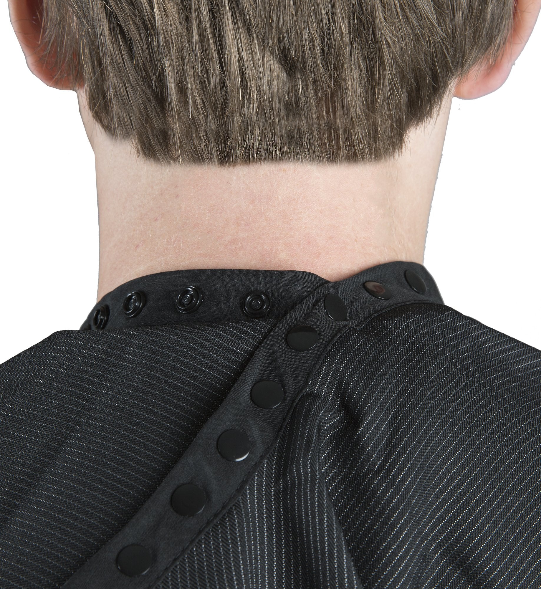"Wahl Professional 5 Star Barber Cape #97791 Great for Professional Stylists and Barbers Polyester Snap Closure"
