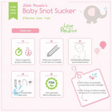 Little Martin's Reusable Snot Sucker for Newborn (Pink)