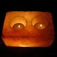 Black Tai Two Hole Candle Holder