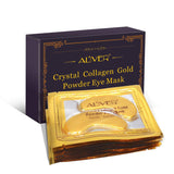 24K Gold Eye Treatment Masks - Under Eye Patches Treatment for Dark Circles and Puffy Eyes, Reducing Fine Lines, Anti-Wrinkle, Gel Pads 10 Pairs