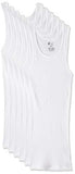 Hanes Men's 6-Pack ComfortSoft Tanks, White, Small