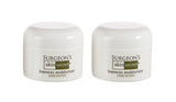 2 Pack Surgeon's Skin Secret Beeswax Moisturizer Unscented 1 Oz Jar