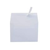 100 Pack White A1 Envelopes -Quick Self Seal - 3.5 x 5 Envelopes, A1