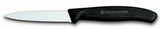 Victorinox, Blac 3.25 Inch Swiss Classic Paring Knife with Serrated Edge, Spear Point