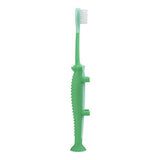 Dr. Brown's Toddler and Baby Toothbrush, Crocodile, Green