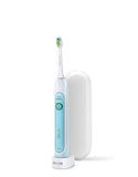 Philips Sonicare HealthyWhite Classic Electric Rechargeable Toothbrush, Blue, HX6711/65