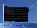 SOULBUTY All Black American Flag 3x5 Outdoor Indoor -Double Sided Printing-Black US