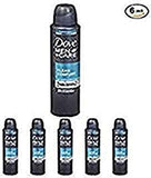 Dove Men Care Clean Comfort Spray Deodorant & Anti-Perspirant 150ML (6 Pack) International Version