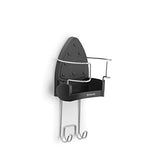 Brabantia Wall-Mounted Iron Rest and Hanging Ironing Board Holder - Cool Gray, 385742