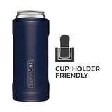 BrüMate Hopsulator Slim Double-Walled Stainless Steel Insulated Can Cooler for 12 Oz