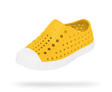 Native Shoes, Jefferson, Kids Shoe, Crayon Yellow/Shell White, 4 M US Big Kid