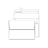 100 Pack White A1 Envelopes -Quick Self Seal - 3.5 x 5 Envelopes, A1