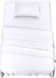 Utopia Bedding Bed Sheet Set - 3 Piece Twin Bedding - Soft Brushed Microfiber Fabric