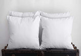 Utopia Bedding Throw Pillows Insert (Pack of 4, White) - 12 x 12 Inches Bed and Couch