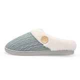 Chantomoo Women's Fuzzy House Slippers Comfy Memory Foam Plush Bedroom