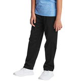 C9 Champion Boys' Open Leg Athletic Pants, Ebony, XS