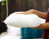 Foamily Premium Hypoallergenic Stuffer Pillow Insert Sham Square Form Polyester