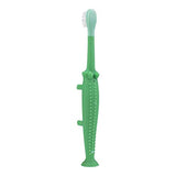 Dr. Brown's Toddler and Baby Toothbrush, Crocodile, Green
