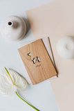 Penguin Love Laser Cut Wood Card [Personalized Gifts, Custom Message, Love