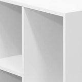 Furinno 5-Cube Open Shelf, White