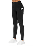 THE GYM PEOPLE Thick High Waist Yoga Pants with Pockets, Tummy Control Workout